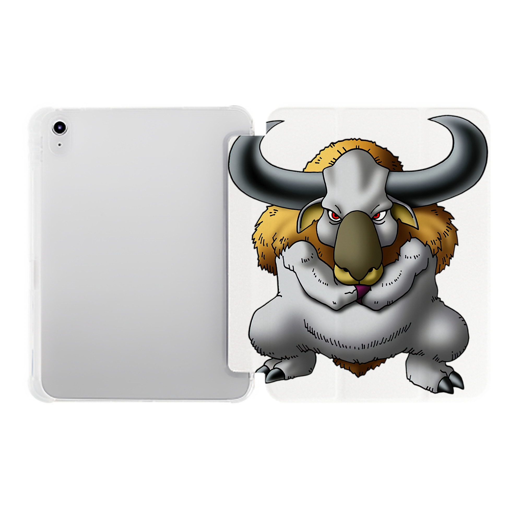 （画像用） ドラゴンクエスト Doragon Kuesuto Dragon Quest IPad ケース ペン収納付き 三つ折りスタンド PUレザー×シリコン 対応機種9.5/10.5/10.9インチ